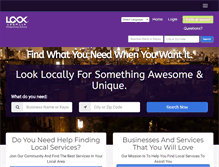 Tablet Screenshot of looklocally.com